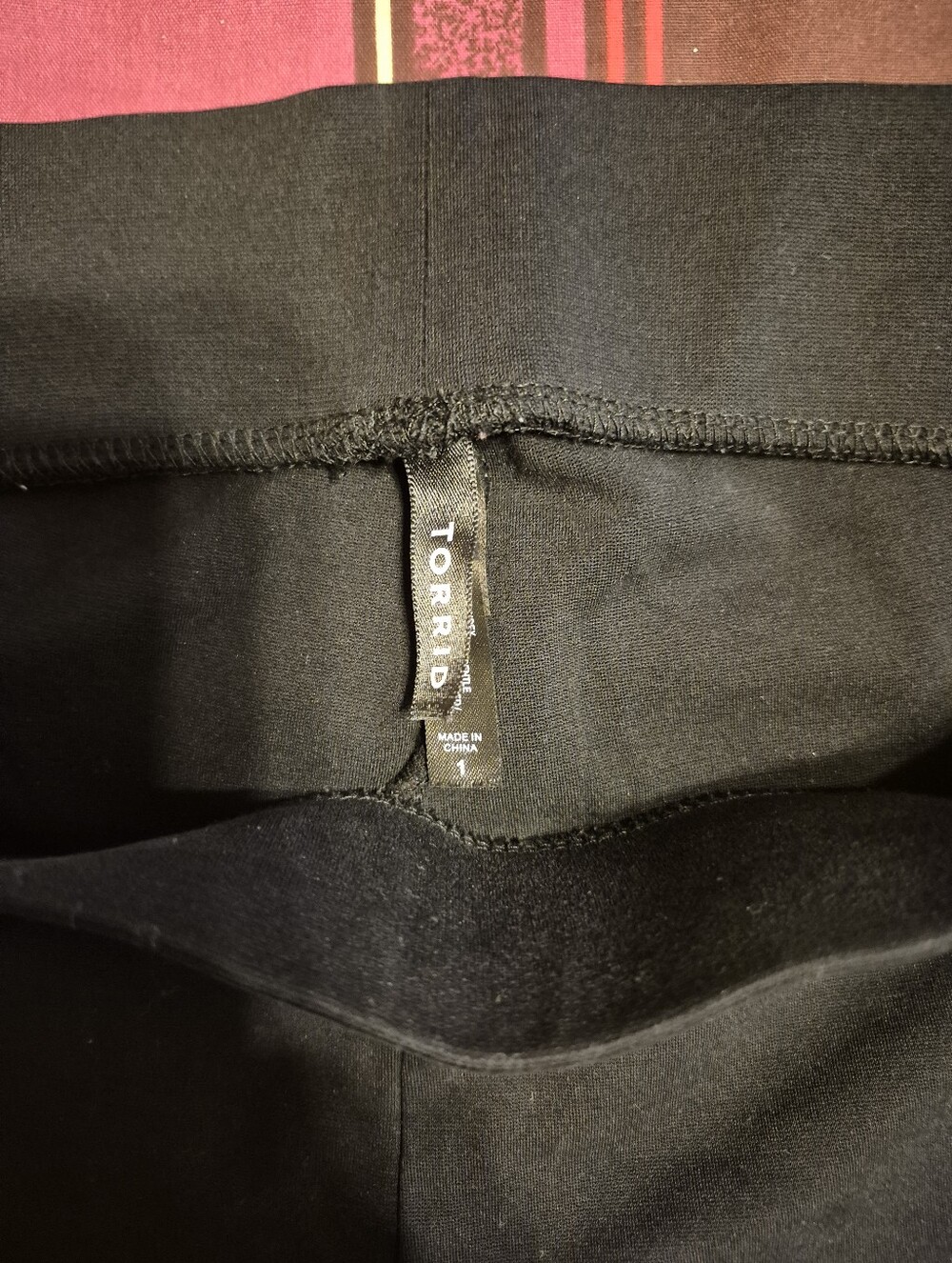 Torrid Black Women's Capri Leggings - Size 1